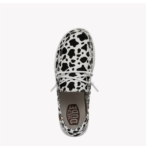 Women’s NWOT Heydudes Cow Print